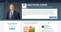 Desktop Screenshot of matthewcowie.com